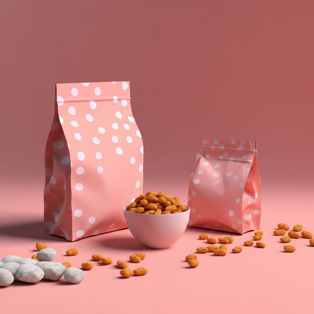 Custom Pet Food Packaging Bag 8-side Seal Small Batch