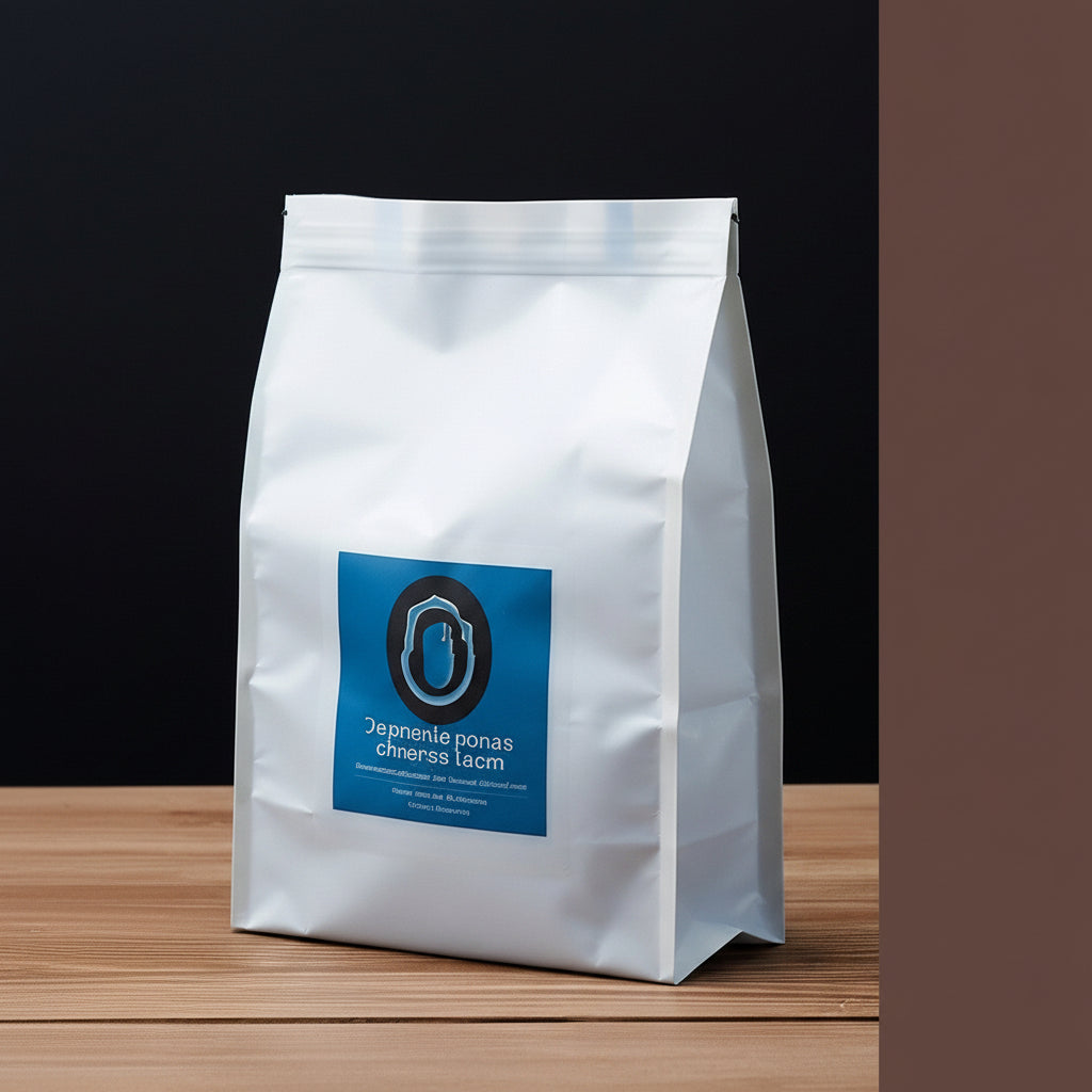 Custom Windowed Kraft Paper Stand-Up Ziplock Bags - Eight-Side Seal Reusable Pouches for Nuts, Tea & Snacks