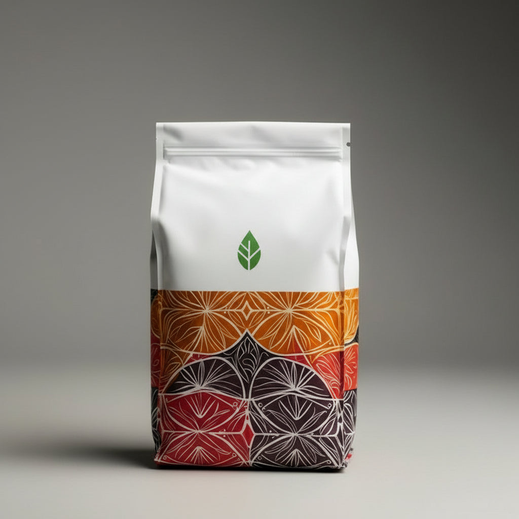 100pcs Custom Drip Coffee Bag with Valve – Kraft Paper Aluminum Foil