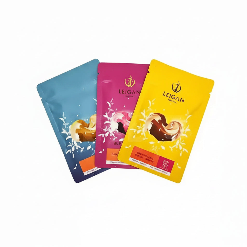 100pcs Custom Tea Packaging Bag – Small Batch Printed