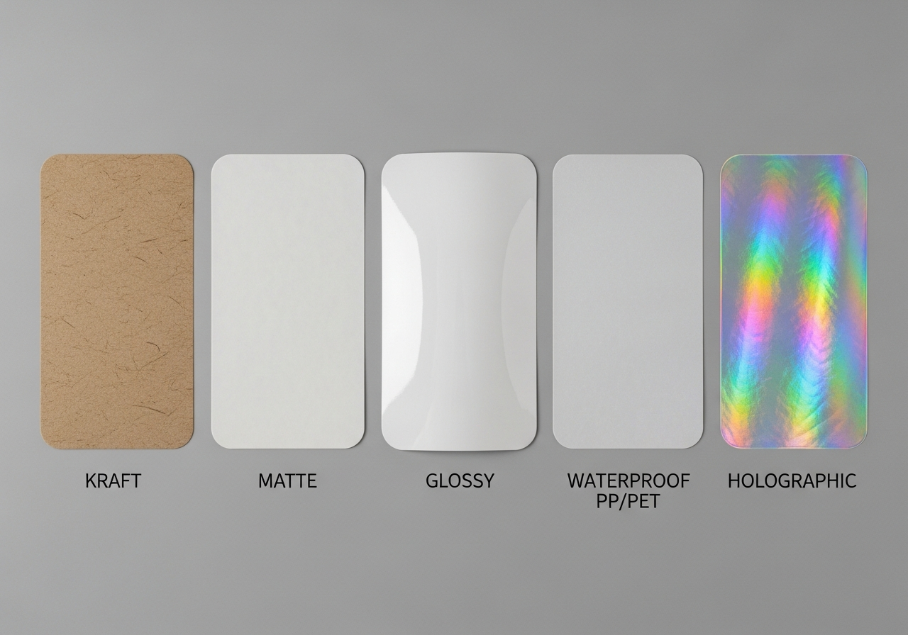Understanding Sticker Materials: Choosing the Right Adhesive Label for Your Business