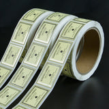 100Pcs Custom Coated Paper Candle Label Stickers - Waterproof Adhesive Labels for Scented Candle Jars