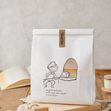 500pcs Kraft Paper Thank You Stickers – 2.5x7.5cm Rectangular Labels for Rustic Gifts