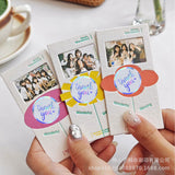 500pcs Holographic Thank You Stickers – 1 Inch Round Labels for Gifts & Packaging