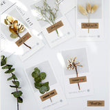 500pcs Kraft Paper Thank You Stickers – 2.5x7.5cm Rectangular Labels for Rustic Gifts