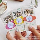 500pcs Holographic Thank You Stickers – 1 Inch Round Labels for Gifts & Packaging