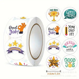Cute Animal Reward Sticker Roll – Kids Encouragement Labels