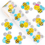 Butterfly Laser Sticker Roll – Colorful Waterproof Envelope Seals