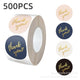 Golden Damping Stickers