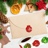 500Pcs Christmas Balloon & Window Sticker Roll – Party Labels
