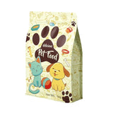 100pcs Custom Irregular Shaped Stand Up Bags for Snacks – Small Batch Order