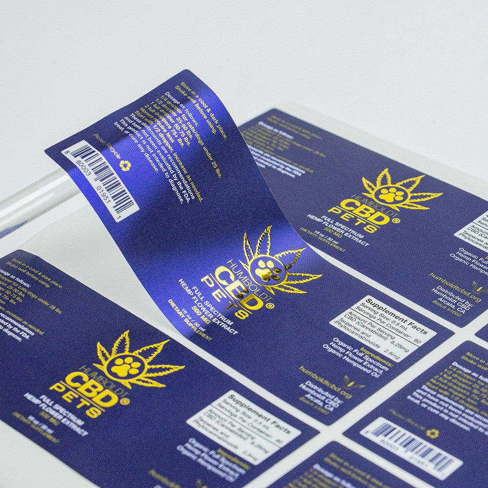 Custom Roll Stickers - UV Reverse Printing Personalized Labels, Waterproof Adhesive Stickers for Cosmetics & Product Packaging