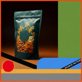 100pcs Kraft Paper Coffee Bag with Valve – Custom UV Printed