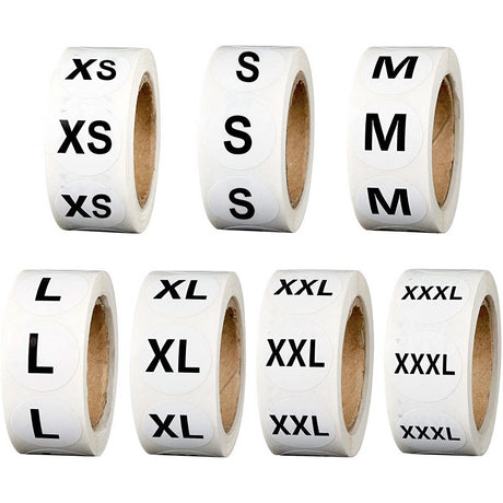 500pcs Custom Printed Adhesive Label Roll – Colorful Logo Stickers