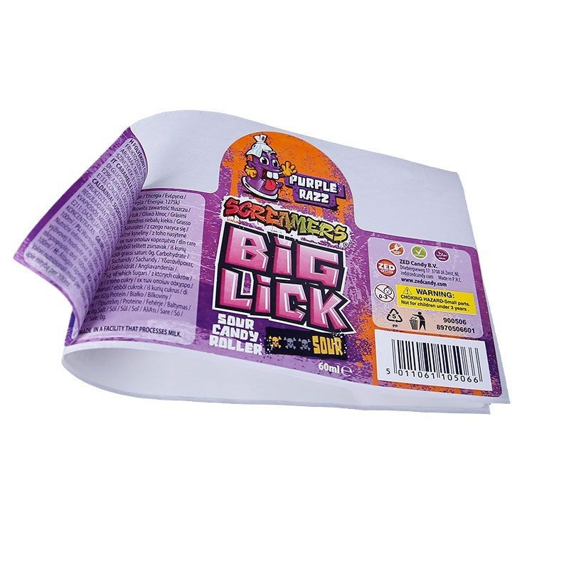 500pcs Custom Multi-Layer Folded Composite Labels – Double-Sided Printing for Toy Packaging