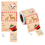 500pcs Amazon Hot Selling Christmas Sticker Roll – Holiday Gift Labels