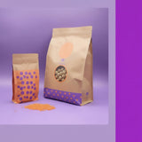 100pcs Small Batch Pet Food Packaging Bags – 8-Side Seal Stand Up Pouches