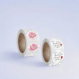 500Pcs Thank You For Your Purchase Sticker Roll - 1-Inch Round Labels