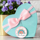 500pcs Rainbow Thank You Stickers – 1 Inch Round Labels for Colorful Gifts