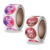 500pcs Thanksgiving Thank You Stickers – 1 Inch Round Labels for Holiday Gifts