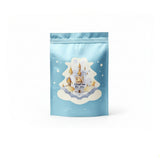 100pcs Custom Three Side Sealed Snack Packaging Bag – Small Batch
